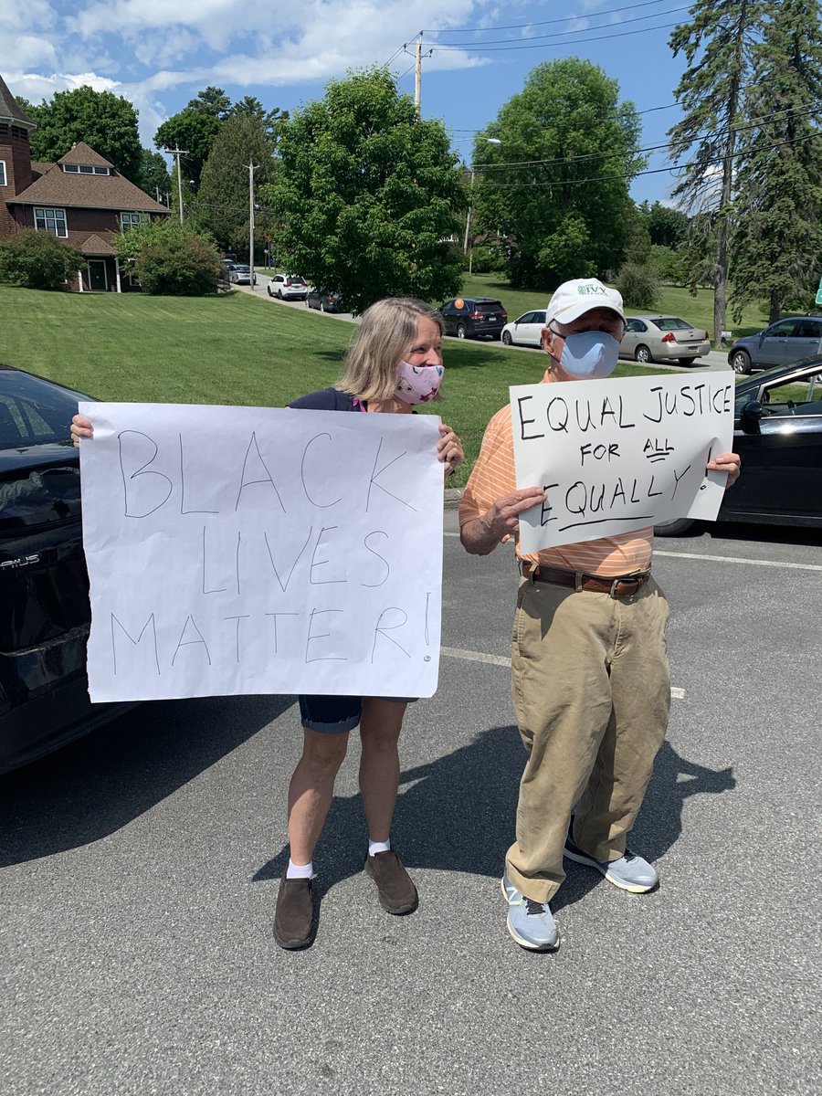 JoeBolsterComic's tweet photo. image0.jpeg                                         My dad, several months shy of his 92nd birthday, demonstrating that you’re never too old to Get Up, Stand Up! #BlackLivesMatter https://t.co/SKMyvLquGi