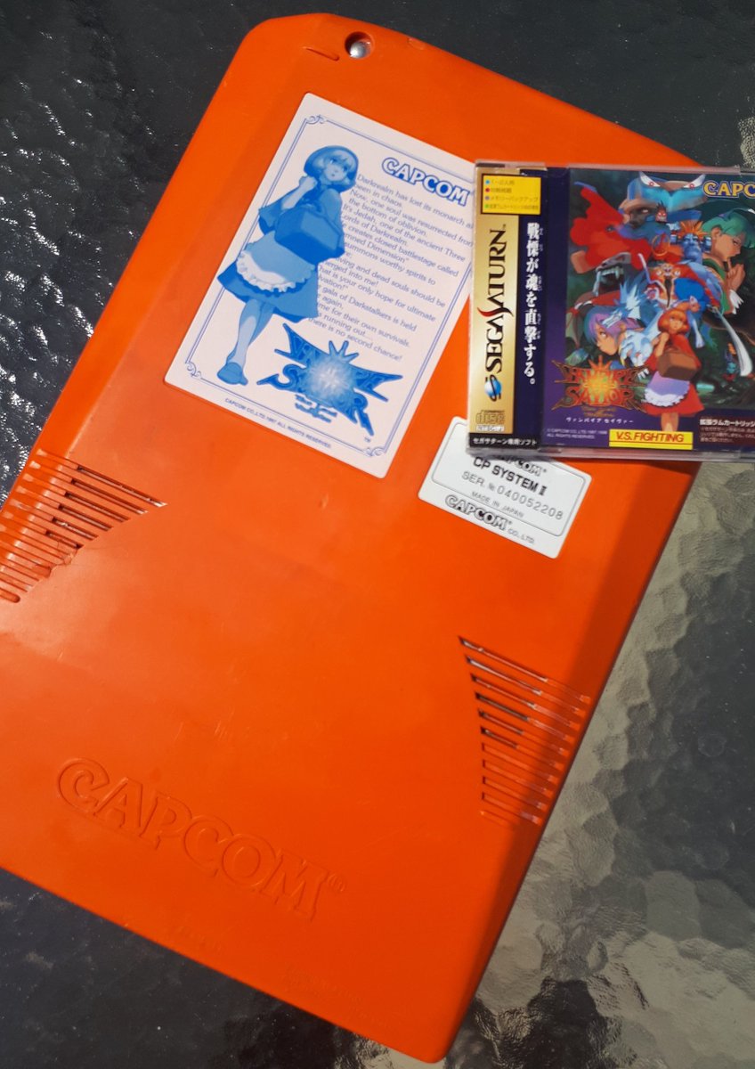 defthead's tweet photo. Vampire Savior is the choice for this #saturnday
_
#vampiresavior #darkstalkers #segasaturnday #vs #thelordofvampire #capcom #retro #arcade #cps2 #capcomsystem2 #retro #jamma #jedah #morrigan #demitri #babybonniehood #hsienko #jontalbain #pyron #lordraptor #arcadeclassics https://t.co/r18yOTAbIa