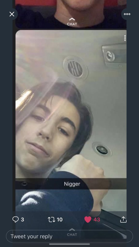 SabrinaRStrat's tweet photo. NOW THESE KIDS FROM MY HIGH SCHOOL ARE posting blackface what the actual fuck. I’m sorry I try not to curse very much but we need to do more than contact the school. Get a hold of their PARENTS or the COPS (although probably not the latter with how disgusting cops are) https://t.co/Mm0AI2HSau