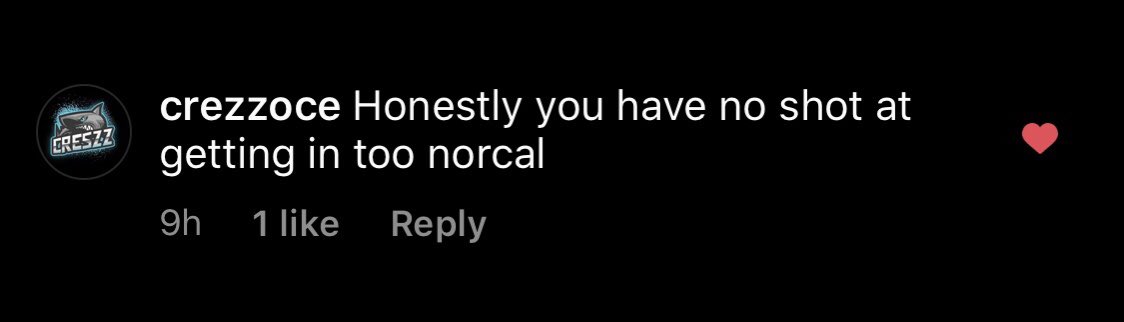 SwiftHert's tweet photo. I love when people comment stuff like this... just wait #NorCalGrind #NorCalSwift https://t.co/7ZnDXB0ZZY