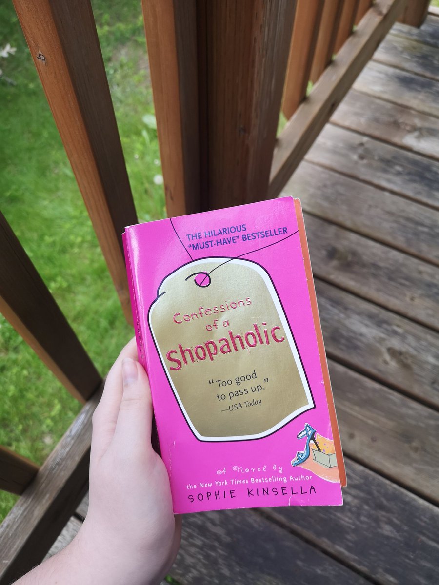 I've been wanting to read a light-hearted series, and this I think will deliver  I loved the humour and seeing Rebecca grow as a character. I was entertained the whole time!Confessions of a Shopaholic by Sophie Kinsella .75