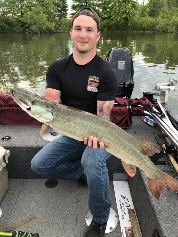 Fishidy's tweet photo. Caught at West Branch Reservoir, OH.
#Muskie #Fishidy https://t.co/xLax8rV9iN