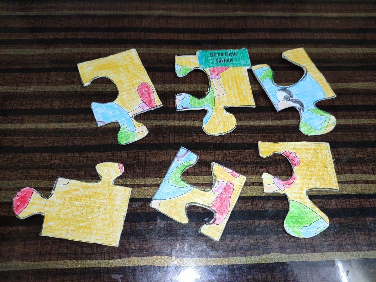 mebhoomisingh's tweet photo. Our #Earth🌍 is like a #JigsawPuzzle
I am doing my part to keep the earth lively
requesting you all to join me as Earth🌍 saviour.

#WorldEnvironmentDay
#jigsawpuzzle🤔🤔 #earthsaviour🌍
#EnvironmentDayActivities 

@TinaCho73727901 @Hemab20 @ShandilyaPooja @y_sanjay https://t.co/Aa5UtkHbSO