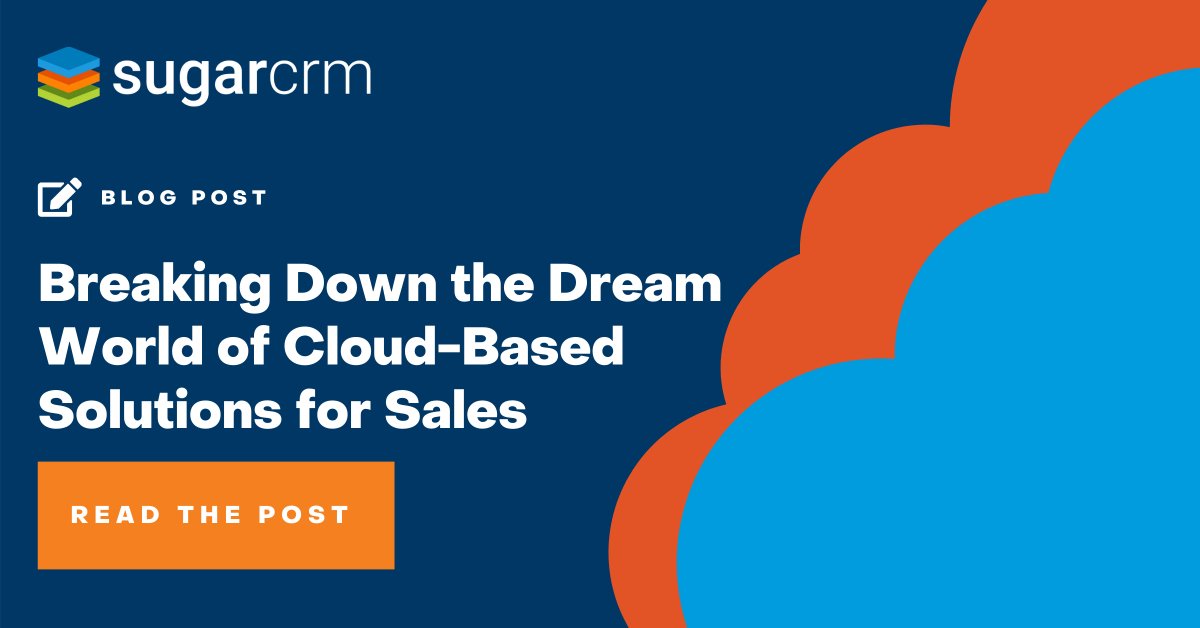 alejo_tri's tweet photo. What are the benefits of a cloud-based CRM solution? With a solution like the #SugarCloud one advantage is the ease of working remotely. In these challenging times, your #wfh team can stay connected and continue to drive growth – wherever they are based: https://t.co/KzXjBLaYLX https://t.co/MyxjEqaRAe