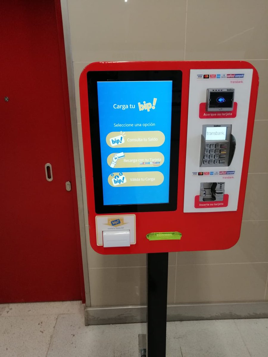 metrodesantiago's tweet photo. 📢 Ya contamos con las primeras Máquinas de Autoservicio Crédito/Débito💳 para carga bip! En este hilo te explicamos en qué consiste este nuevo sistema de pago. https://t.co/MzZIzaqzm5