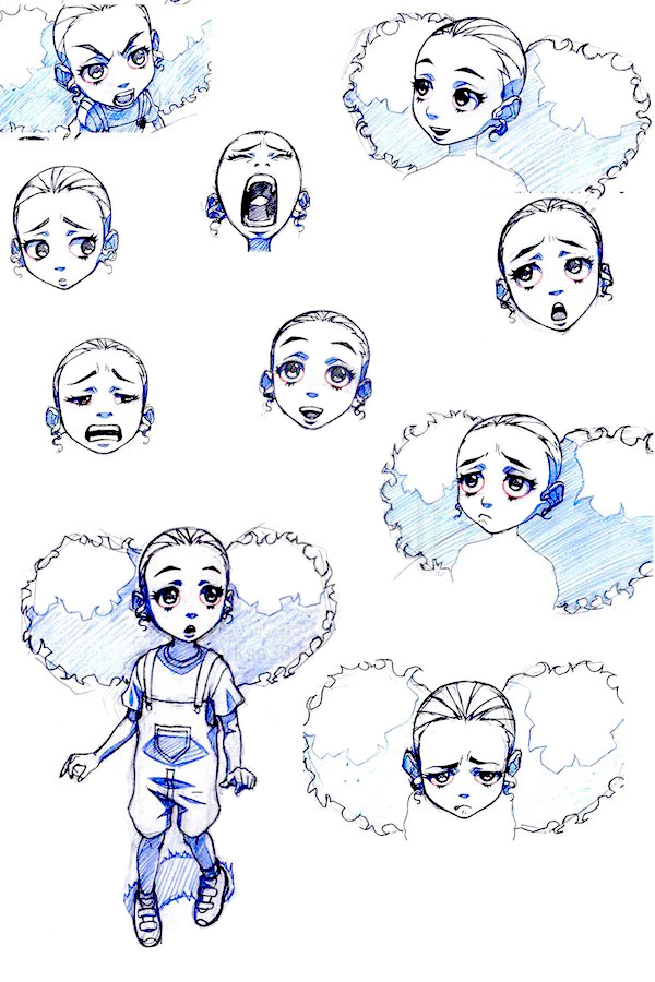 ani_obsessive's tweet photo. Expression work by Seung Eun Kim for The Boondocks (2005–2014), created by Aaron McGruder, Rebel Base Productions https://t.co/bvnmbKZiMM