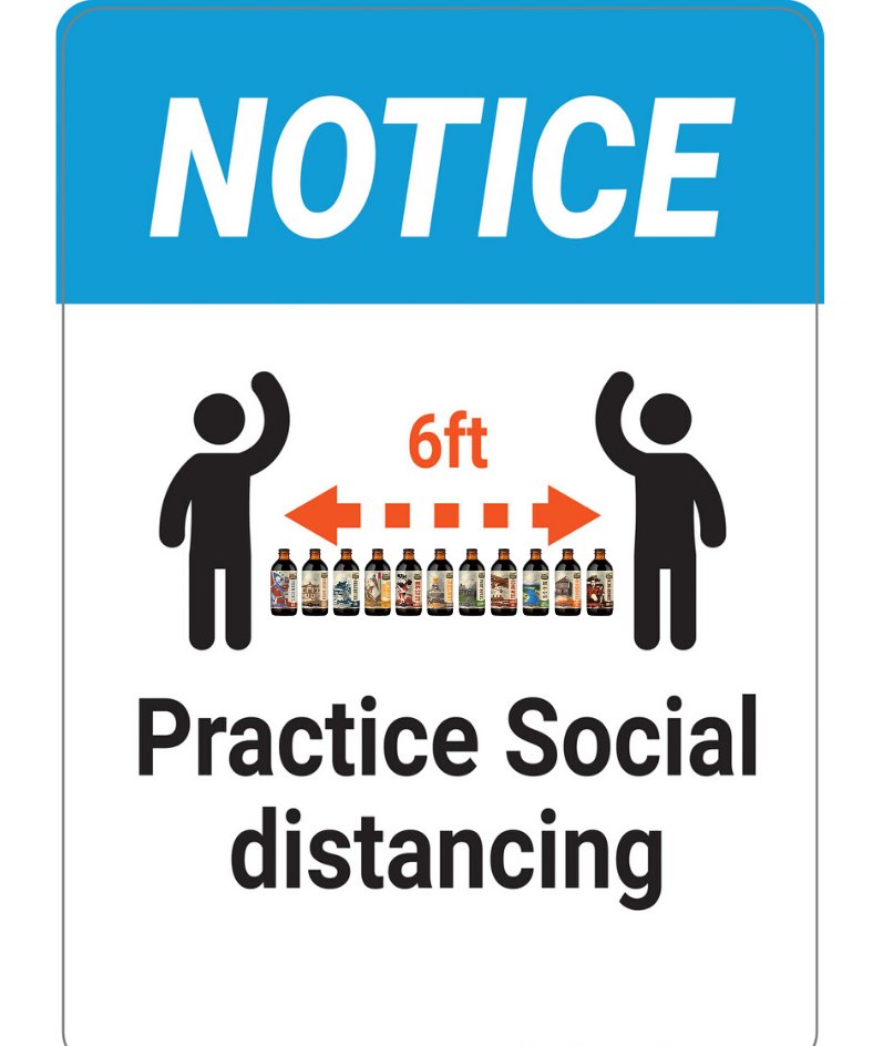 Make sure to keep your social distancing #NScraftBeer #NSstrong #AnnapolisRoayl