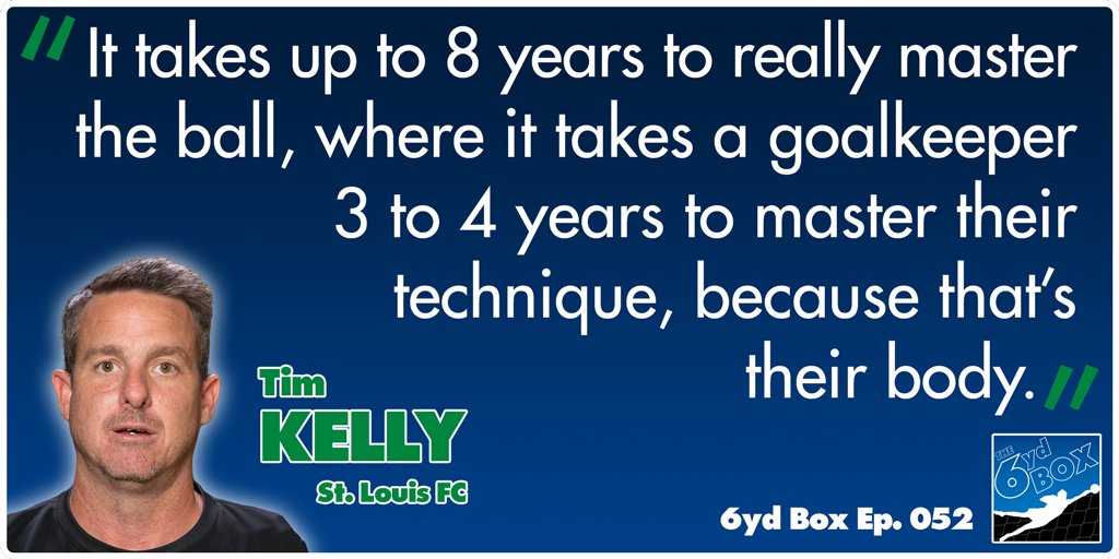 ⚡◀ FLASHBACK EPISODE 52

👟 Why so much emphasis on training goalkeepers' feet at @STLFCAcademy &amp; @SLSGsoccer?
<a href="/TimKellyGK/">Tim Kelly</a> explains the reasoning as well as the process.

Get the full episode here:
🎙⏩ 6ydbox.com/052