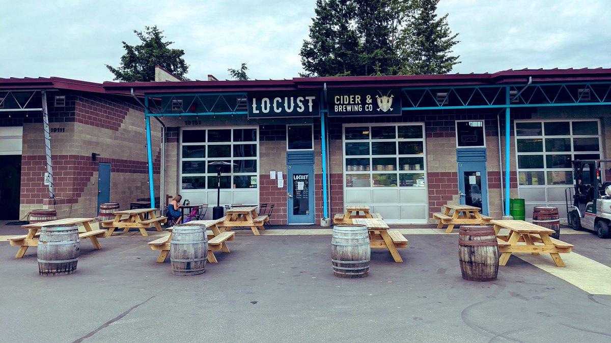 LocustCider's tweet photo. You are now welcome to join us for #hardcider, #craftbeer & #flatbreadpizzas at all of our taprooms! There are quite a few changes including tables of up to 5 spaced 6 ft apart, sanitizing stations, & ordering from your table. #ToGo is still available #reopening #backtobusiness https://t.co/tEIZ9927zG