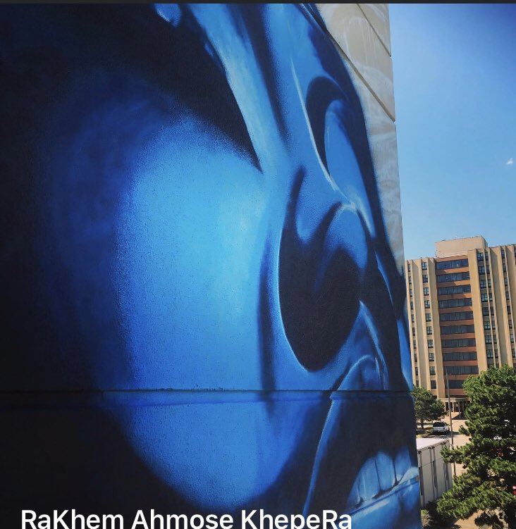 Robbie Kienzle on Twitter "More progress reported by Oklahoma artist Markus Muse on his mural