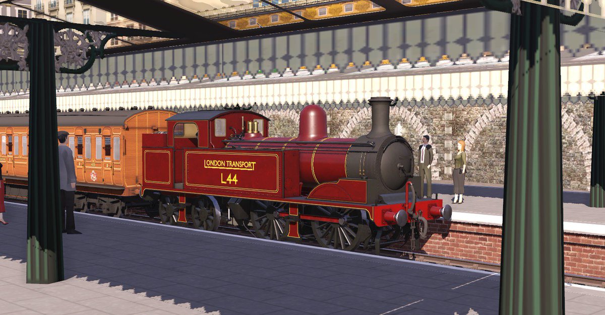 Yeah red is a pretty good colour for steam engines