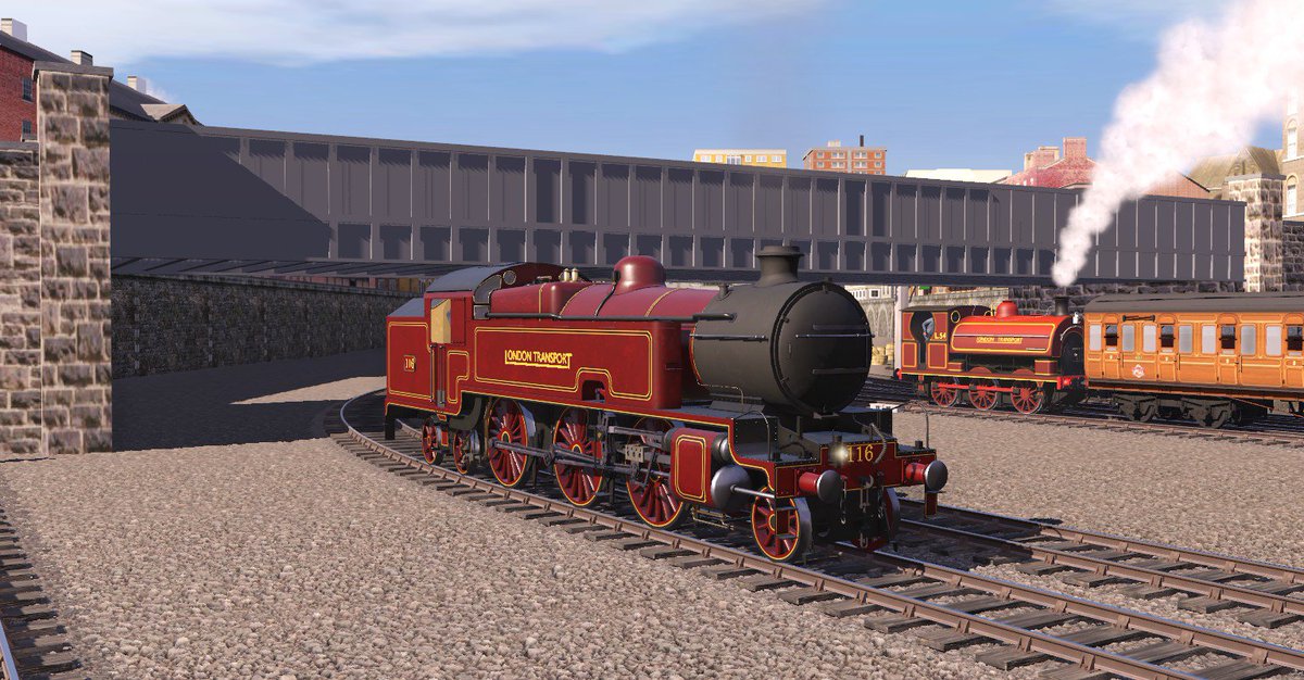 Yeah red is a pretty good colour for steam engines