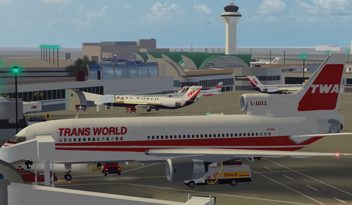 JetFuel_rbx's tweet photo. TWA L-1011 parked at St Louis Lambert International Airport, mid-afternoon https://t.co/4o272X0CmZ