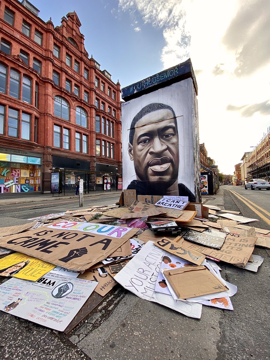 George Floyd x Manchester 🐝🖤