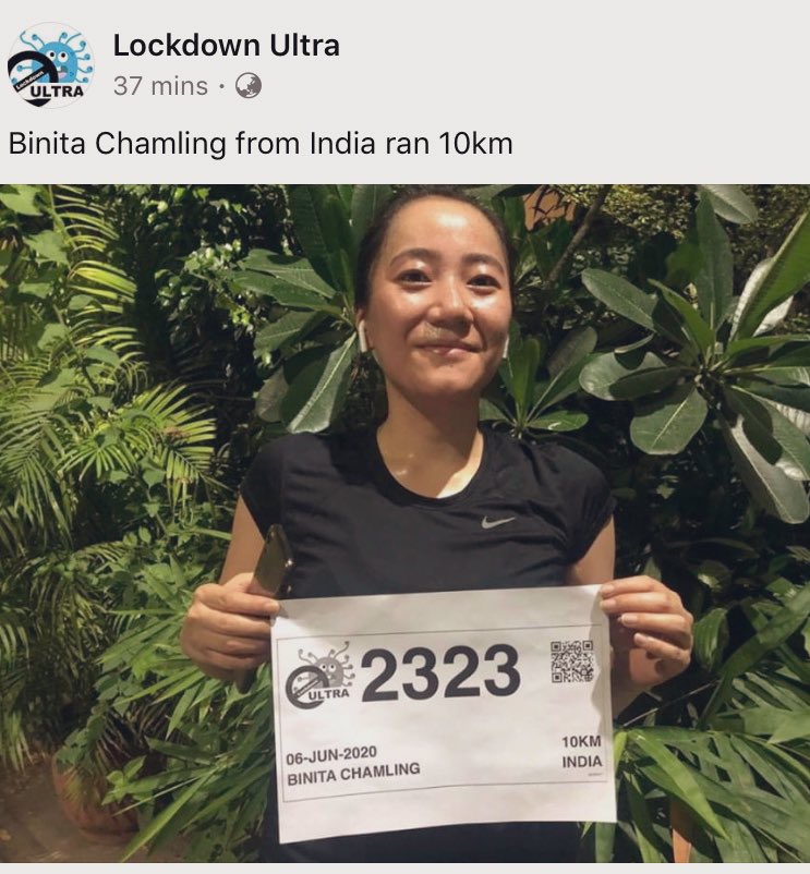 BinitaChamling's tweet image. Nothing beats a good run! #lockdownrun #running