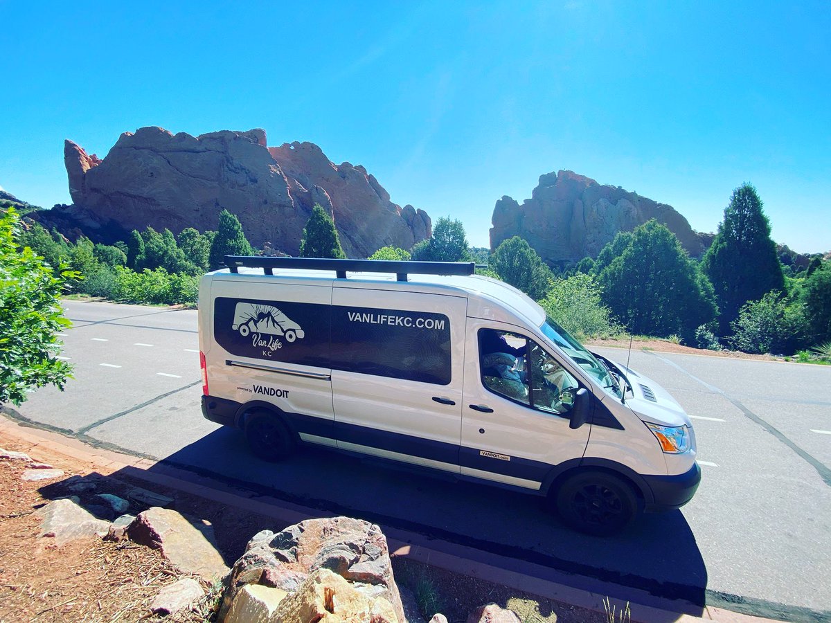 VanLifeKC's tweet photo. We have some renters who are working really hard to make us jealous of their epic trip and they are succeeding! #Vanadium in the wild.  #Utah &amp; #GrandTetons #NationalPark #VanLife #VanLifeKC #VanDOit https://t.co/OqrzDoOfxs