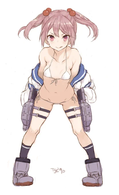 #艦これ版深夜の真剣お絵描き60分一本勝負
#艦これ版真剣お絵描き60分一本勝負_20200606 
