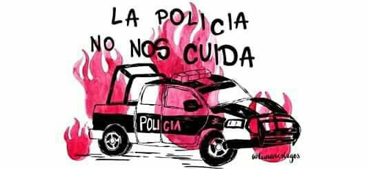 ColectivaEseIPN's tweet photo. La policía no nos cuida
NOS REPRIME, VIOLA, MATA Y TE DESAPARECE 
#QueAparezcanYa https://t.co/InbTssvT7r