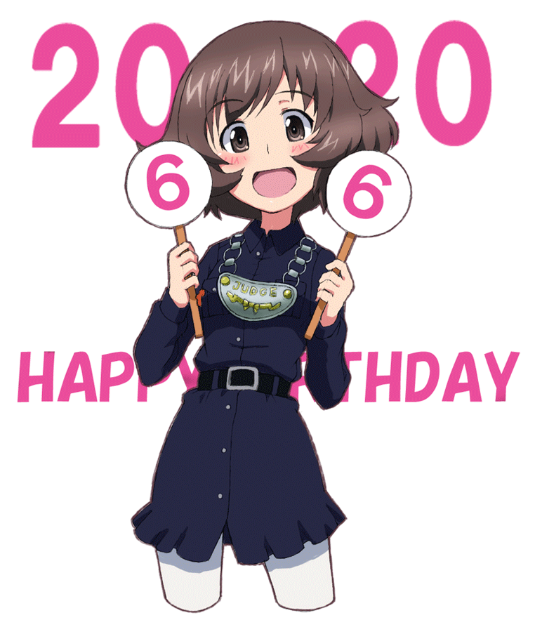 誕生日おめでとう(大遅刻)!
#秋山優花里生誕祭 
#秋山優花里生誕祭2020 