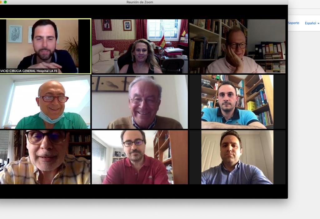CEG_AEC_2021's tweet photo. Reunión del comité científico de la Reunión de Cirugía Esofágogástrica de la @aecirujanos @AEC_CEG . Valencia. Preparando un interesante programa. Tienes alguna idea o sugerencia? Ayúdanos con el contenido científico de la Reunión https://t.co/DPYu1lwXk7