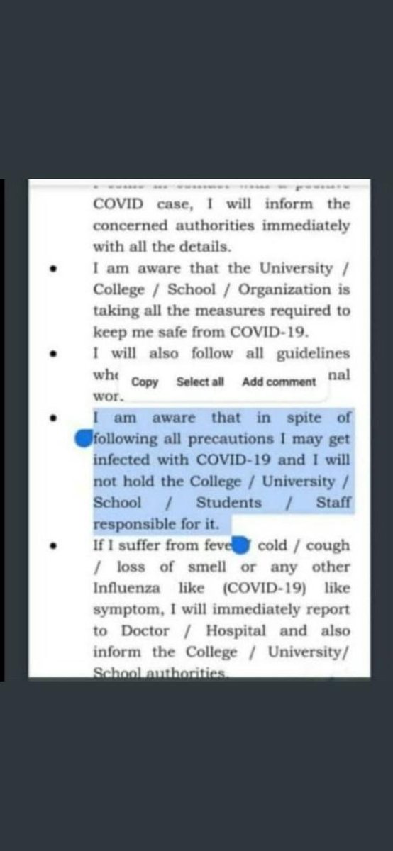 shivanisatpute2's tweet photo. we have to give consent for this😤😤😤#CANCELMEDICALEXAMS
@BSKoshyari @AmitV_Deshmukh @PMOIndia @SardesaiVarun @OfficeofUT https://t.co/AuMxHy1Cua