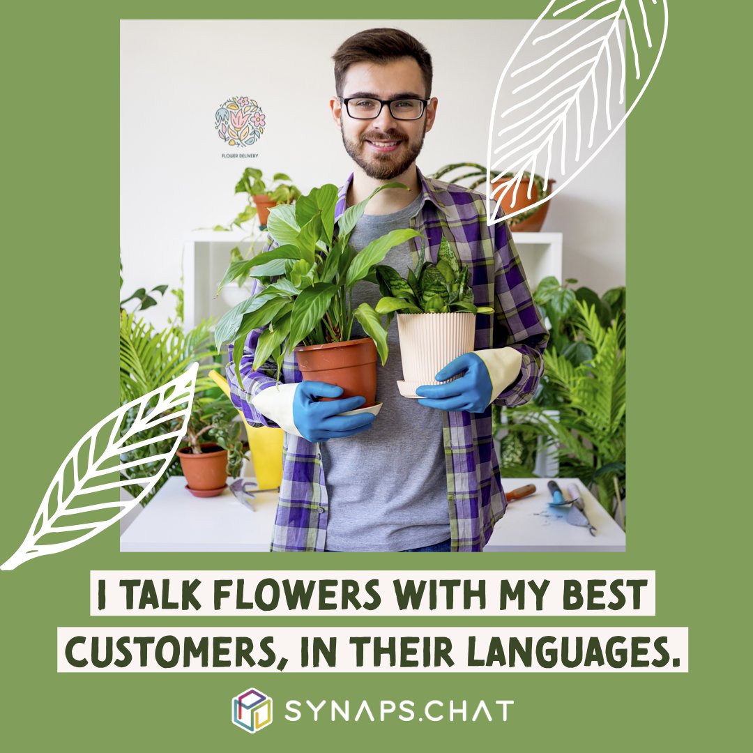 synapschat's tweet image. Speak flower in 104 languages. Client, customer, partner communication works best on Synaps. #global #communication #teamwork #network #multilingual #chat #collaboration #dilbert #synaps #synapschat #bilingual #telework #collaboration #business #entrepreneur #flowers #flowershop