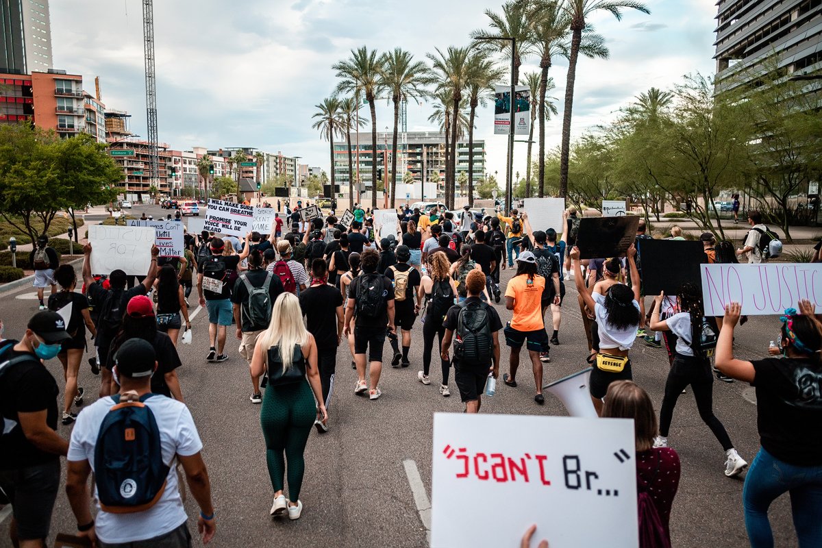 AJColores's tweet photo. PHX PEACEFUL PROTESTS // DAY 9 JUNE 5th #blm #blacklivesmatter #georgefloyd #justicefordion #phx #peacefulprotests #phxprotests https://t.co/6slosRAkK0