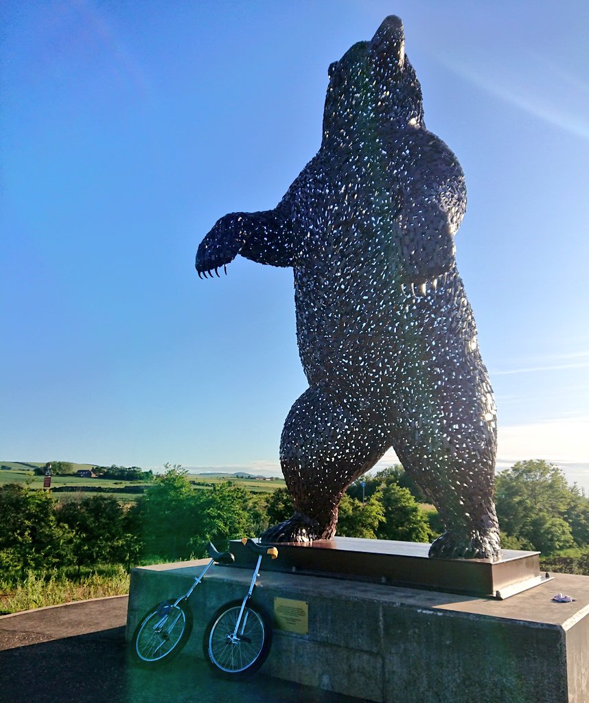 belhavenbikes's tweet photo. This evening's exercise ... #unicycling to #dunbear 🐻

#dunbar #eastlothian https://t.co/qwTb3dtYfa