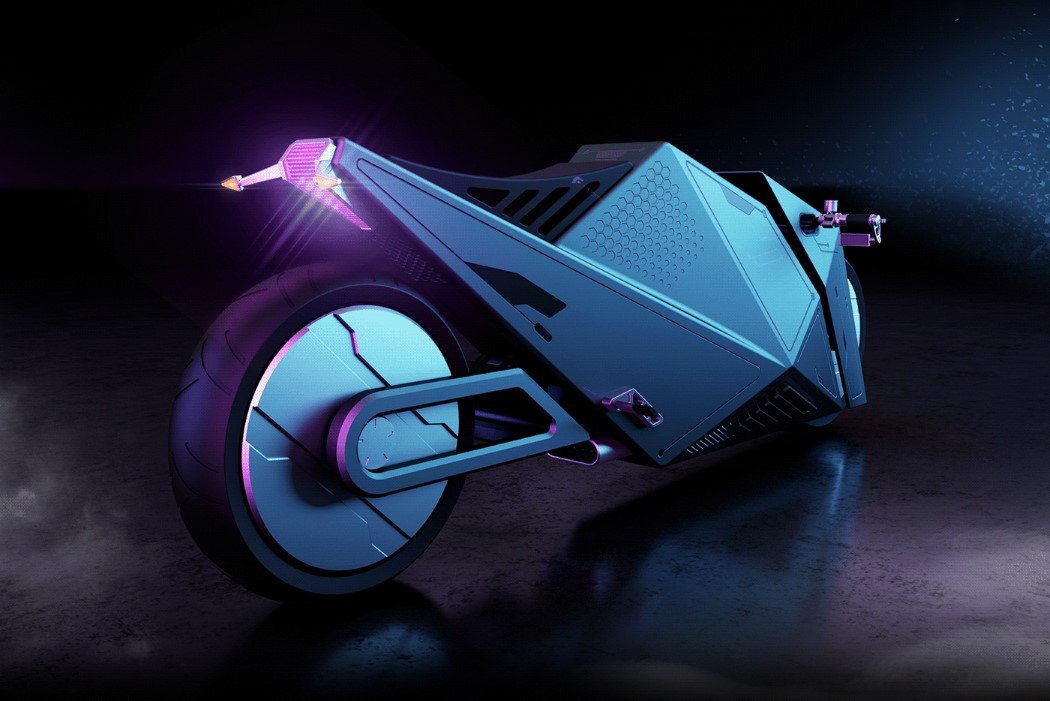 TodaysThomas's tweet photo. @elonmusk can't wait for my cybertruck
 order to come in. But when are we able to order a 'cybcycle' with autopilot? @AutomobiliRimac seems pretty close on design: https://t.co/Rep1cpDfAL