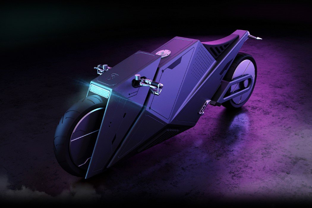 TodaysThomas's tweet photo. @elonmusk can't wait for my cybertruck
 order to come in. But when are we able to order a 'cybcycle' with autopilot? @AutomobiliRimac seems pretty close on design: https://t.co/Rep1cpDfAL