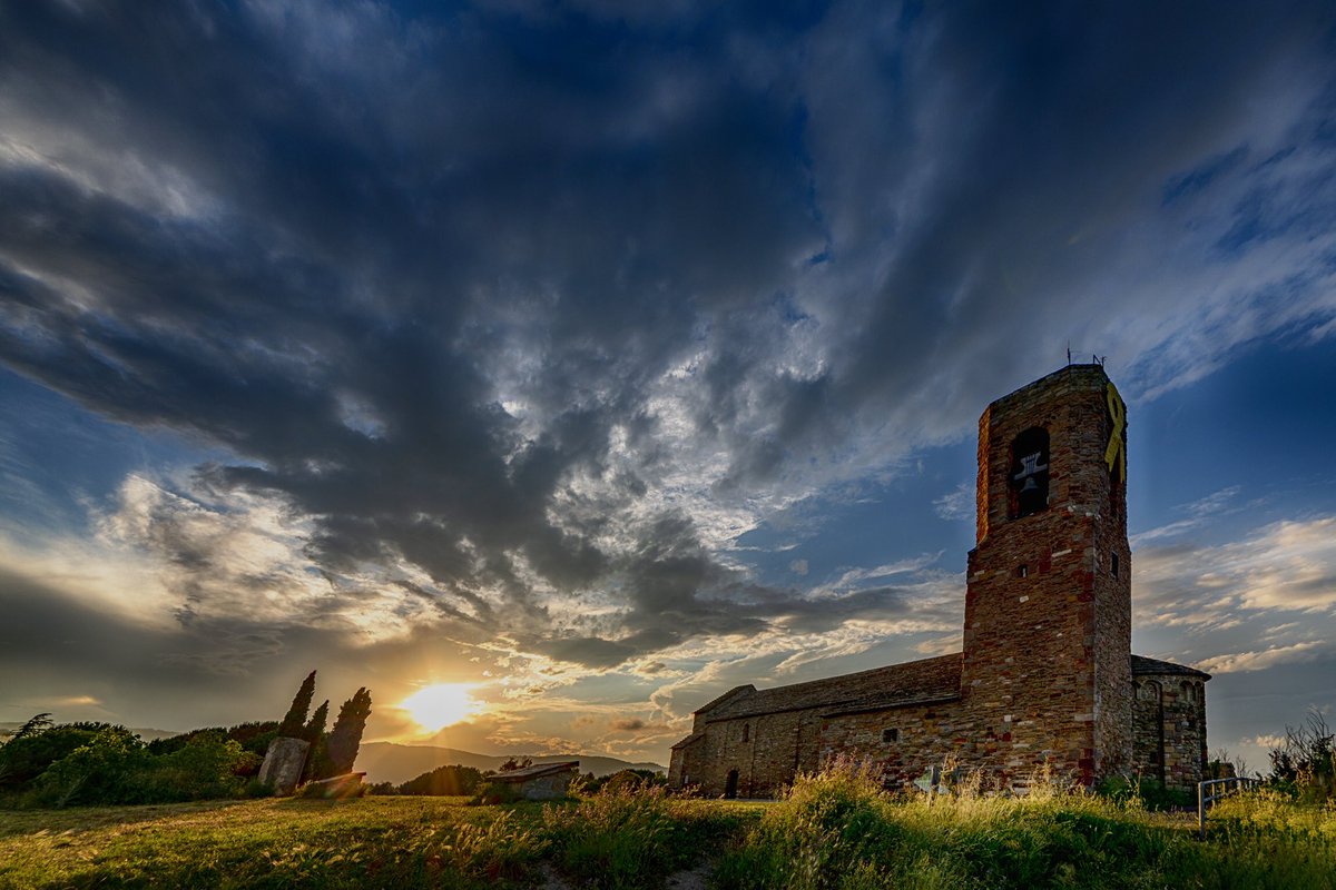 Puesta de sol desde el Castell de  Tona <a href="/MeteoBac/">MeteoBAC ❄️</a>