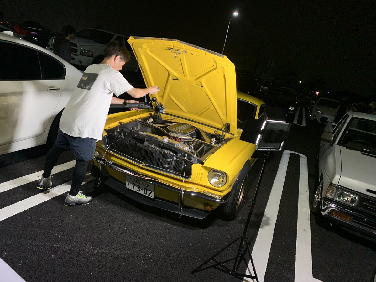 Making World アメ車mtお疲れ様でした 大府pa アメ車 Mustang 65年 Makingworld Making World アメ車mtお疲れ様でした 大府pa アメ車 Mustang 65年 Makingworld