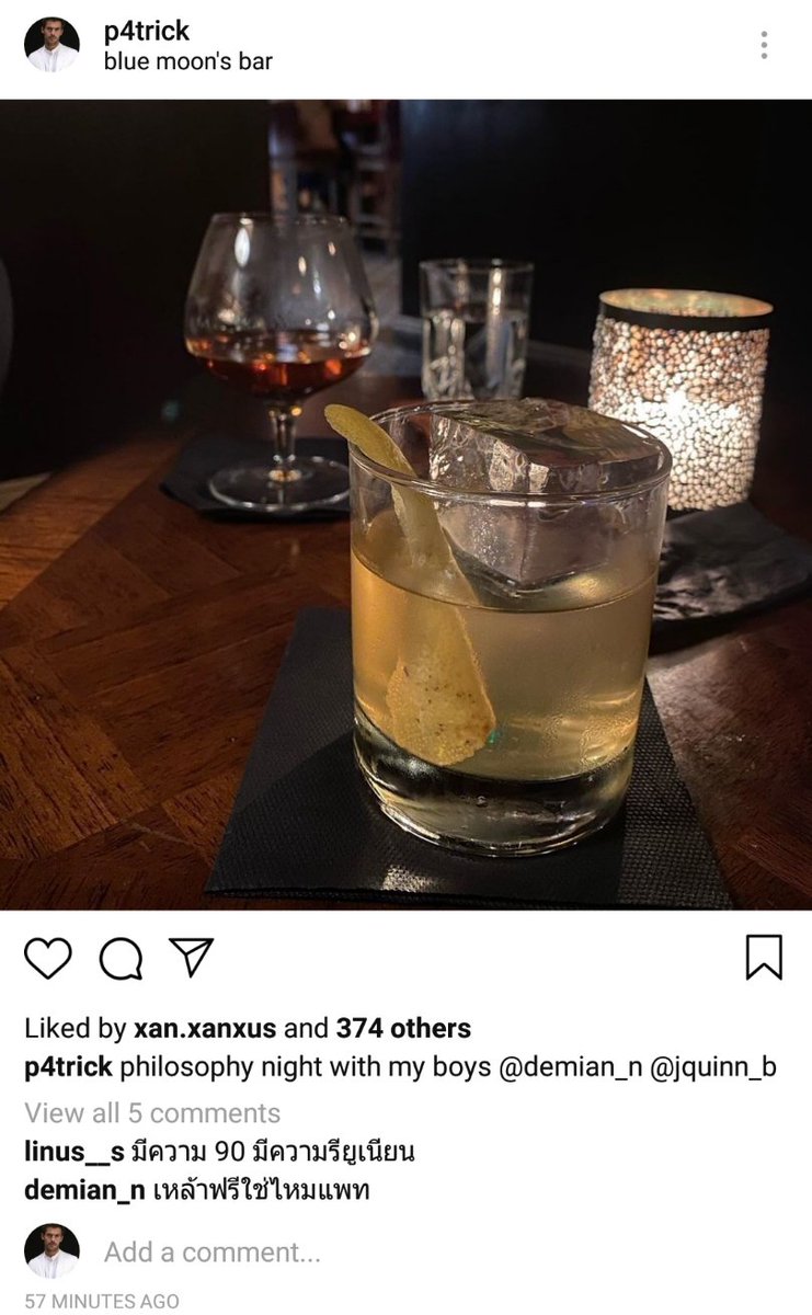 p4trickxonce's tweet photo. 📸 #Instagrimm #p4trick

— philosophy night with my boys https://t.co/tbovMCQ7PC