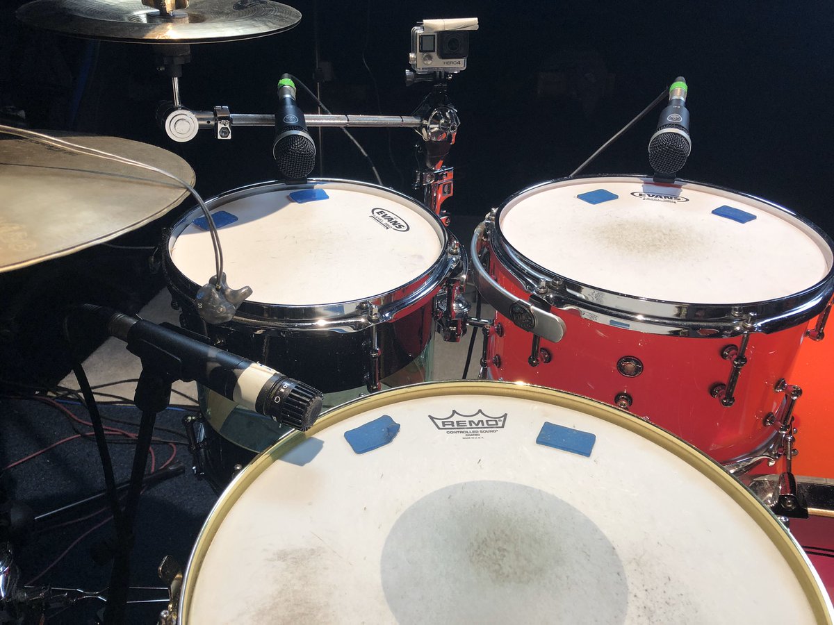 Another two new drum covers done! One by a band very close to home, the other by band from Brighton, any ideas?? #drumcover #stornoway