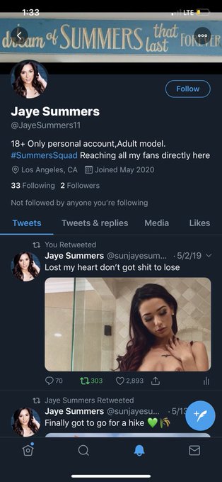 @JayeSummers11 is a FAKE. Report and block plz https://t.co/TpH7SUCKC1<a class="tags" target="_blank" title="On Twitter" href="/?out=eyJ0eXAiOiJKV1QiLCJhbGciOiJIUzUxMiJ9.eyJpYXQiOjE3MTk4MjI5MDgsImlzcyI6InR3cG9ybnN0YXJzLmNvbSIsIm5iZiI6MTcxOTgyMjkwOCwiZXhwIjoxNzUxMzU4OTA4LCJyZWRpcmVjdF91cmwiOiJodHRwczovL3R3aXR0ZXIuY29tL0pheWVTdW1tZXJzMTEifQ.FBD31Rn0QPobXwTM3Al06isNy3kP_xrgEhMbJ4Y1FIV_DEV-fQ7vJWorccraf7gy6pA2RxYeUAHNzpSwkM7UoQ">@JayeSummers11</a><a href="/tag/newprofilepic"class="tags"><span>#newprofilepic</span></a>