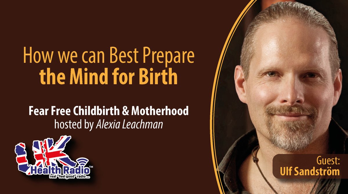 ukhealthradio's tweet photo. Listen to @AlexiaL Fear Free #Childbirth &amp; #Motherhood Show 
@afearlessbirth on @ukhealthradio - @ulfz #mentaltrainer &amp; #hypnocoach is also co-founder of the #Hypnobirthing Society of Sweden. He shares how we can best prepare the mind for #birth. 
👉🎙📻 https://t.co/vKK4O1h54k https://t.co/T30FIJ0Z7v