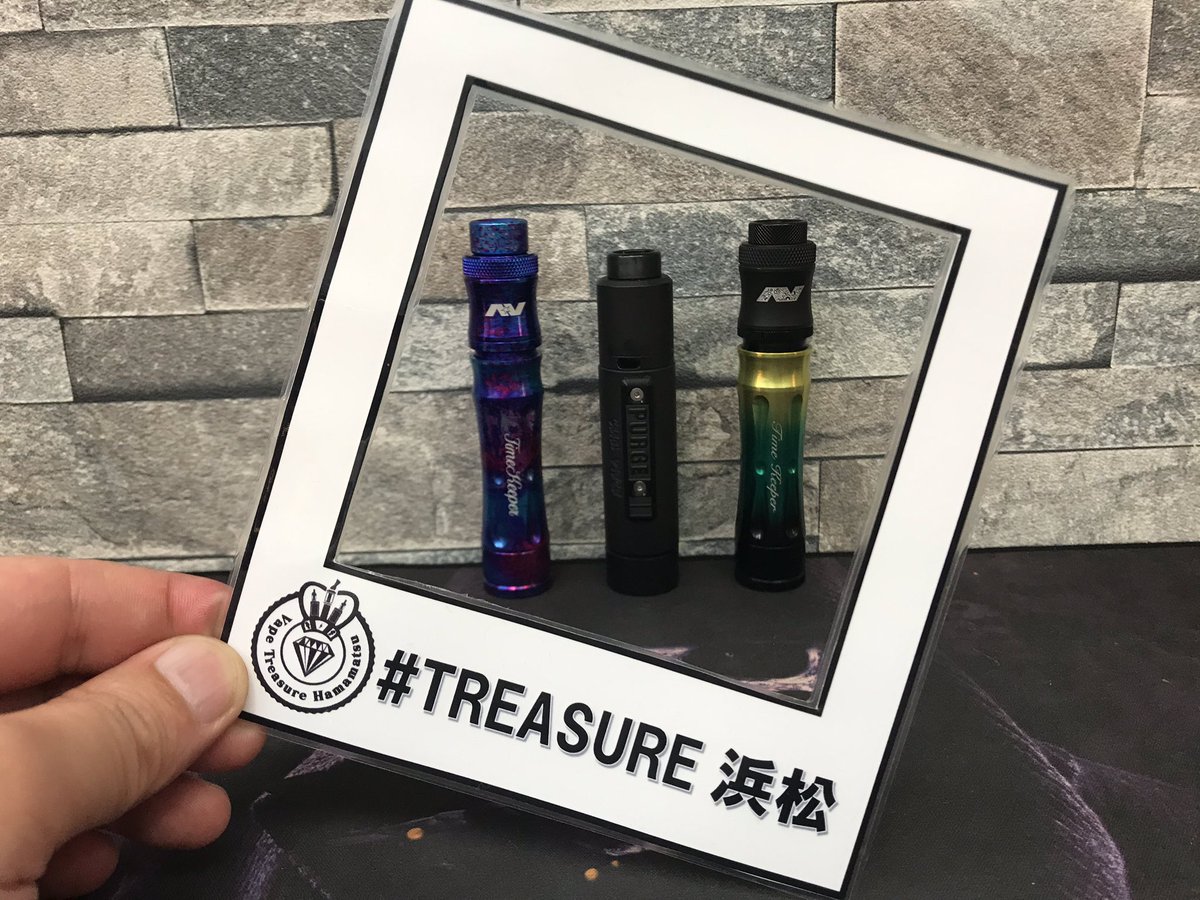 treasure_vape's tweet photo. 皆様おはよう御座います🌈昨日は沢山のご来店ありがとう御座いました🙇‍♀️🙇‍♂️新リキッド・CBD新ワックスと入荷してます🙆‍♂️本日も19時‼️(延長有)迄皆さんのご来店心よりお待ちしておりますm(_ _)mNさん #dotmodAIO Tiffany✌️・Y君ハルク当店SETUP完了👌ありがとう御座いました😙
#TREASURE浜松 #浜松VAPE https://t.co/qfkqMRIrZf