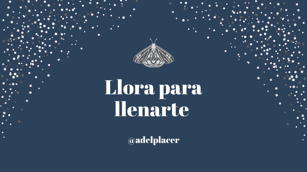 adelplacer's tweet photo. Empece a notar los olvidos y es algo extraño pensar en las cosas que ya no están allí.
#poesia #literatura #LecturaRecomendada #frasesdeamor #BuenSabado #cuarentena #Creative 

Lee más: https://t.co/CIWtvUkDPz https://t.co/utvVBm8UVY