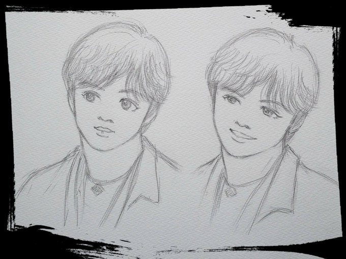 やっぱり描きたくなる昌磨くん?

クリクリキラキラおめめからの首振り笑顔✨

小さい首振り好きなんですよ?

自分の意思は貫きます!みたいな。。。

ラフでしか話題についていけない筆の遅さ?

伝えたいことは皆さんと同じということです? 