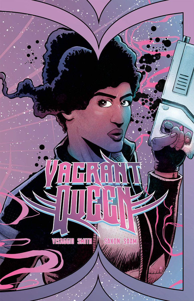  @MagsVisaggs - author of Vagrant Queen (now translated into a new  @SYFY show that you should absolutely be watching), Eternity Girl, Kim & Kim, Doctor Mirage, and more. Everything she writes is varying levels of gold.