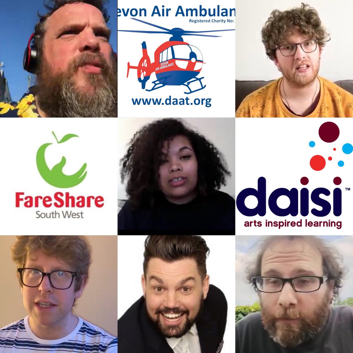 By this time tomorrow the wonderful #bellylaughsathome show will be done. Here’s another little collection of people raising money for these amazing 3 charities. crowdfunder.co.uk/belly-laughs-a…