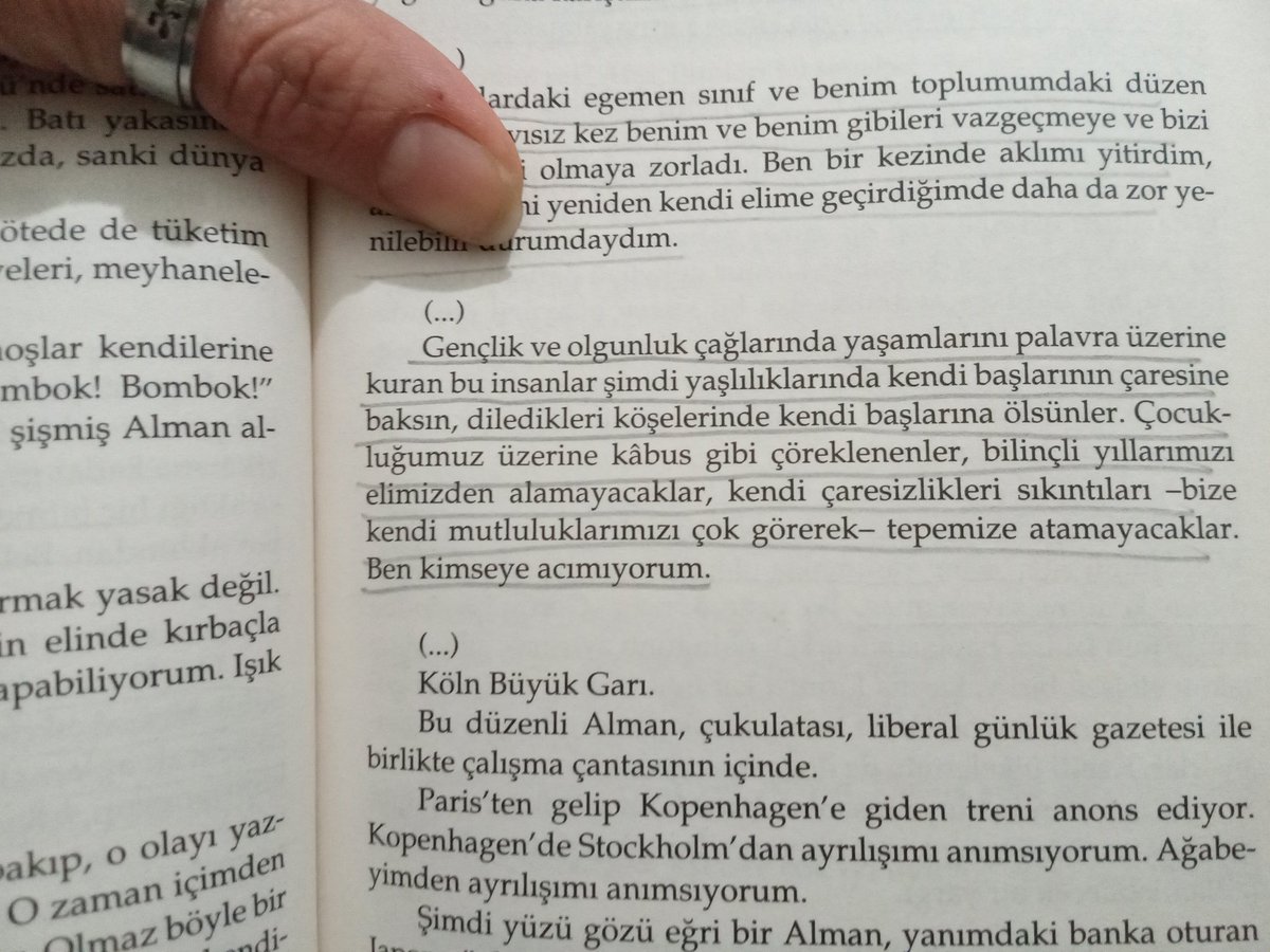 Acımıyorum.