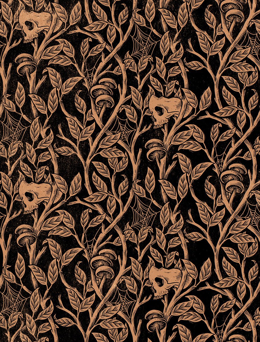 Arte: Ella Ginn
Forest pattern