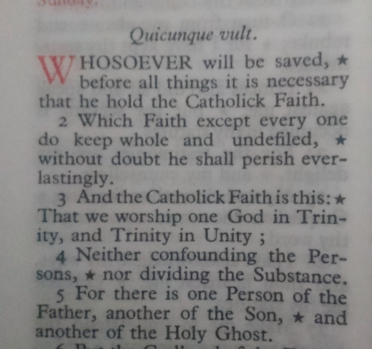 2D0XPS's tweet photo. Praying the #AthanasianCreed that might come to confess the only Faith by which we may be saved.
#HolyTrinity #TrinityinUnity https://t.co/21ivFVn6Vb