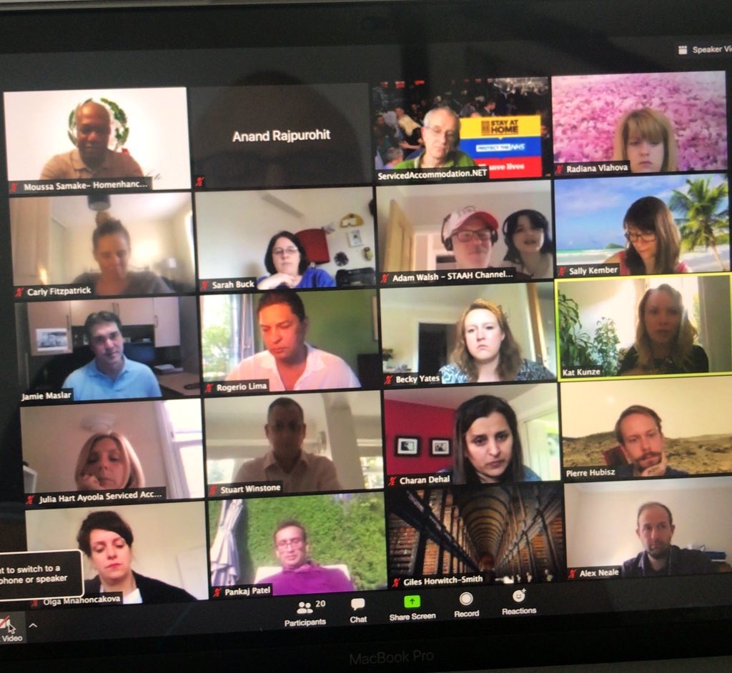 limited_cloud's tweet photo. Positive future, this too shall pass!! Great meeting industry colleagues online.  Serviced Apartments will be one of the best solutions for travelers making easy for them to quarantine and work with home like feeling. @CanaryWharfLive #accommodation #London #corporatehousing https://t.co/SdzlEEeXJ7