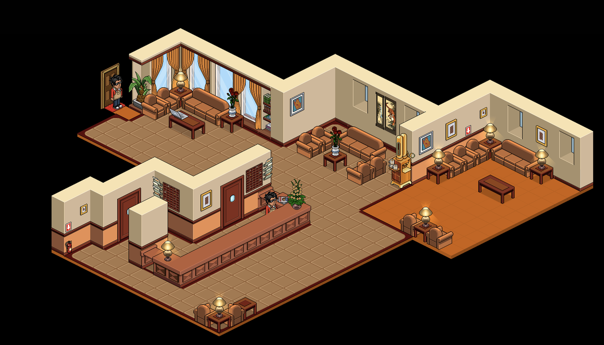 KohiBuilds's tweet photo. Welcome Lounge | Room Link: https://t.co/xHo6Ldf1Za
#habbo #habbohotel #oldhabbo #habboroom #habbolife #habboofficial https://t.co/jnbSR6OdWw