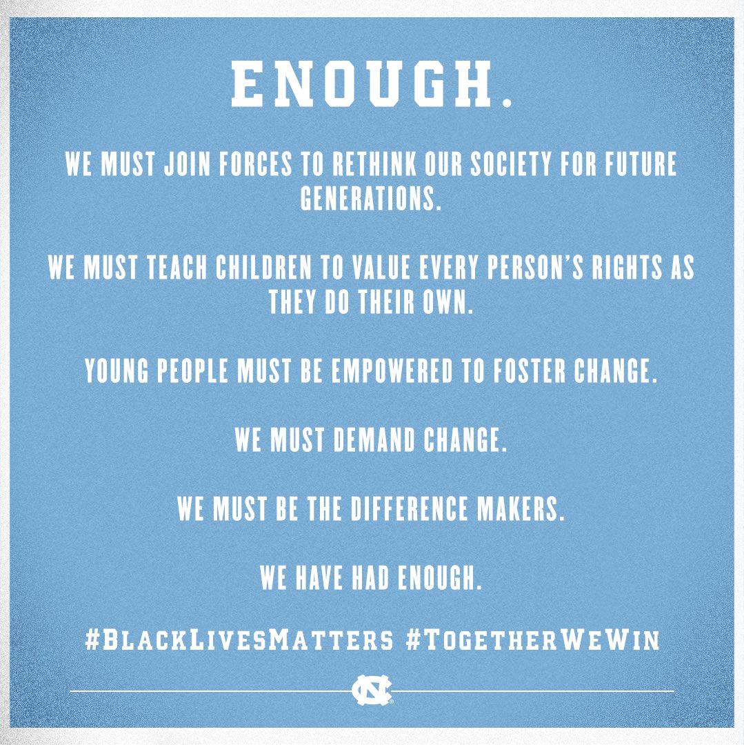 uncgymnastics's tweet image. Enough.