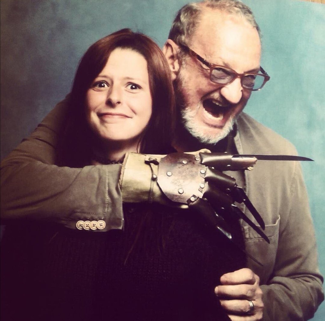 Happy birthday Robert Englund!! You are such a wonderful person and I\m so glad I had the pleasure of meeting you 