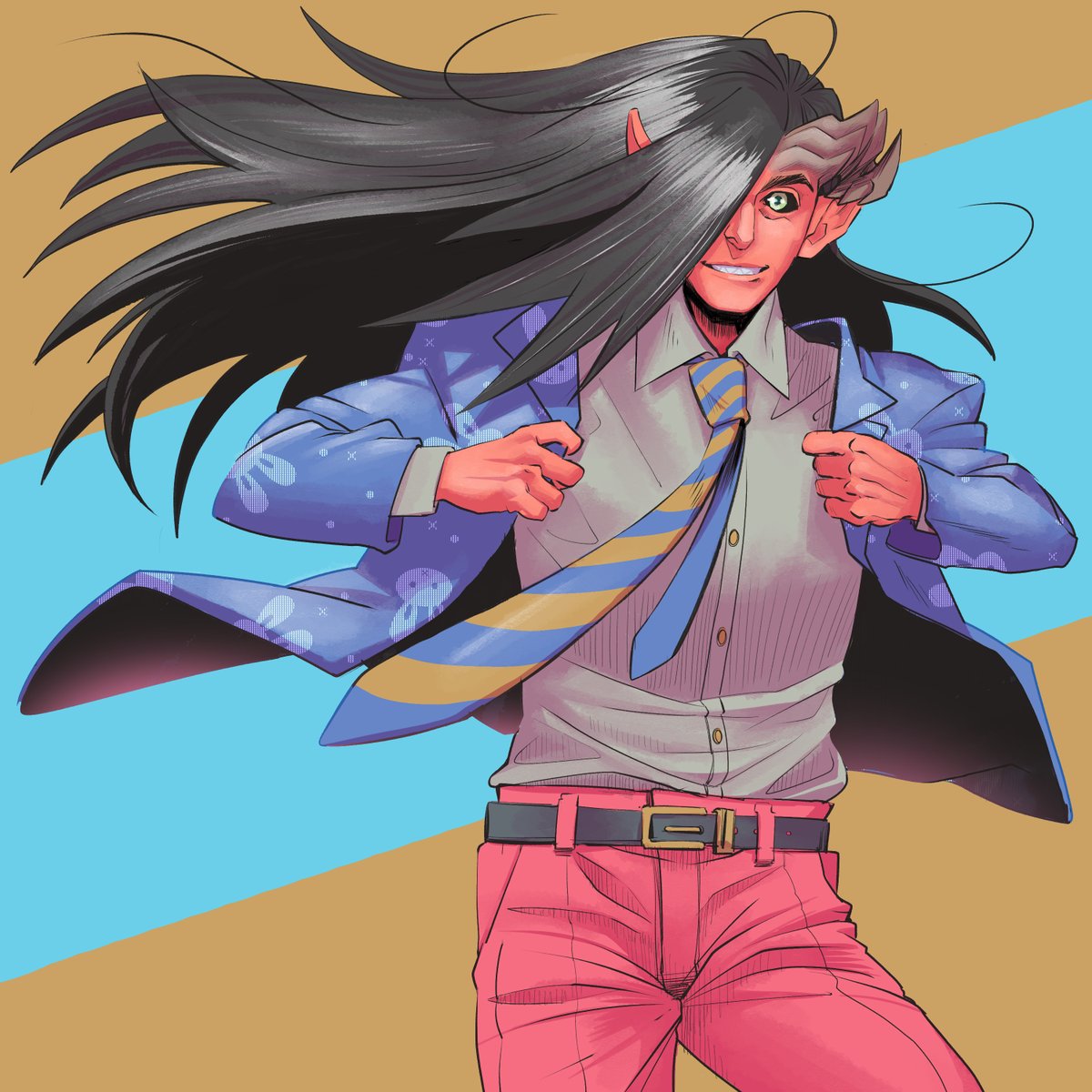 #drawingwhileblack I'm a Designer/Illustrator and I've probably made that logo you love (or hate) for your favorite manga/anime series. In my spare time, I draw monsters. My passions are art and storytelling. My life's work is a series called Demon Kings.