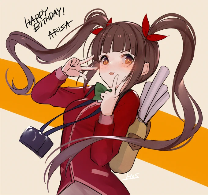 いそいで描いた…!亜里沙おめでとう!!
#松田亜利沙生誕祭2020
#松田亜利沙誕生祭2020 